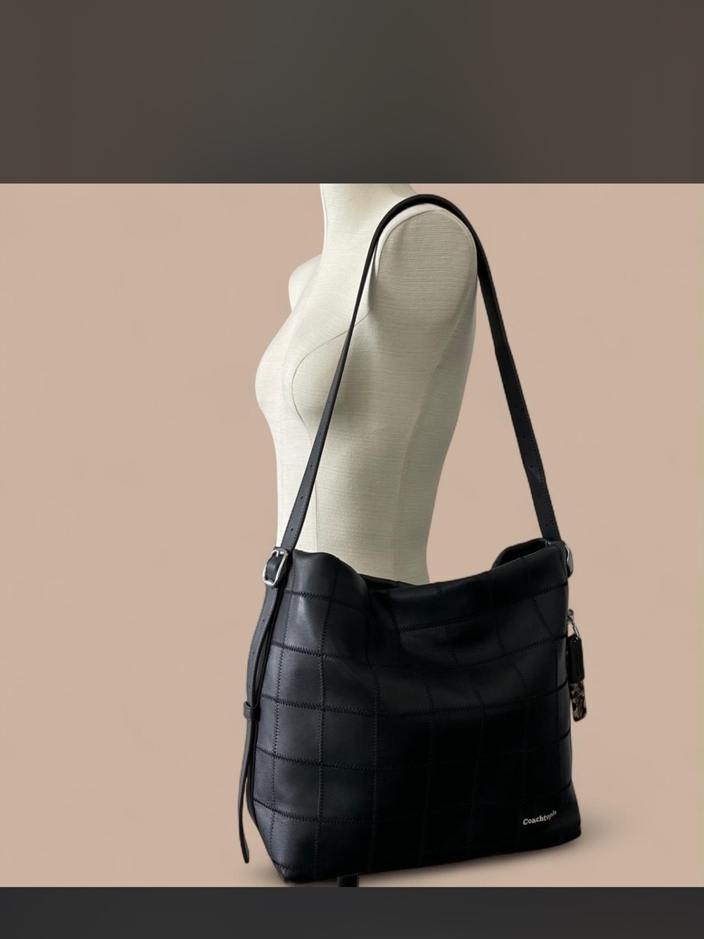 Coachtopia Large Black Hobo bag